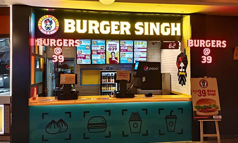 Burger singh फ्रेंचाइजी