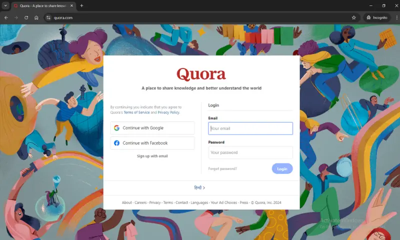 Quora पर अकाउंट कैसे बनाएं